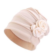 Are you suffering from hair loss resulting from chemo, alopecia, or other medical reasons and looking for scarves, headwraps, turbans, or head coverings to match your daily outfits? If yes, then you are at the right place. I recommend these soft polyester chemo hats with 2 flowers on the side. They are super cute and trendy and, they provide a lot more COMFORT, as they are LIGHTWEIGHT, SOFT, BREATHABLE, and ELASTIC to fit any head size. Material: Polyester Style: Elastic stretchy cap Easy to wea Alopecia Headwear, Twin Flower, Body Pattern, Chemo Hats, Head Coverings, Flower Hat, Bandana Styles, Elegant Hats, Chemo Caps