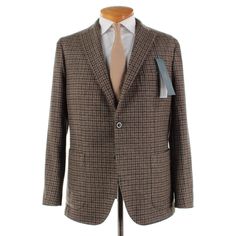 * Sleeve (Shoulder Seam To End Of Sleeve): 25.25 * Length (Bottom Of Collar): 29.75 * Shoulder To Shoulder: 19.5 * Pit To Pit: 22.5 * Waist (Flat Across At The Top Button): 21 Elegant Brown Blazer With Patch Pockets, Elegant Brown Tweed Jacket With Patch Pockets, Elegant Tweed Jacket With Patch Pockets For Formal Occasions, Luxury Suits With Patch Pockets, Dark Blue Plaid, Zara Blazer, Green Blazer, Wool Vest, Knit Blazer