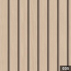 the side of a wooden wall with vertical slats in light brown and dark wood