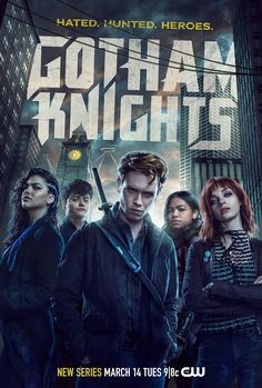 the poster for the upcoming series of'gotham knights '