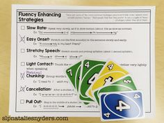 Easy Onset Speech Therapy, Fluency Activities