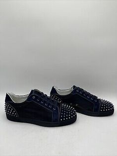 ad eBay - Men’s Christian Louboutin Orlato Flat Veau Navy Blue Size 48 - Buy Now, click the link (eBay) Designer Blue Sneakers For Spring, Coconut Rice, Accessories Clothing, Shoes For Men, Louboutin Shoes, Christian Louboutin Shoes, Mens Casual Shoes, Shoe Collection, Buy Now