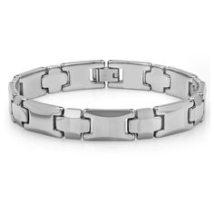 PRICES MAY VARY. Discover the pinnacle of masculine elegance with Steel Nation Jewelry's Silver-Tone Tungsten H-Link Bracelet. Designed for the discerning gentleman, this bracelet is not just an accessory but a statement of impeccable taste. Each link is precision-engineered for a seamless fit, reflecting a commitment to quality and attention to detail. The robust tungsten material guarantees the bracelet's place as a timeless addition to your collection, with a resistance to wear that signifies Men’s Silver Jewelry, Masculine Elegance, Sophisticated Design, Formal Outfit, Wooden Jewelry, Silver Bracelets, Link Bracelets, Gentleman, Mens Jewelry