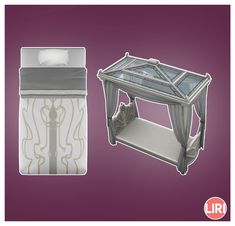 Sims 4 bedroom Selene's Sanctuary Toddler Bed Separated 4 Witches, Sims 4 Cc Furniture Living Rooms, Magical Fairies, Royal Bedroom, Fantasy Play