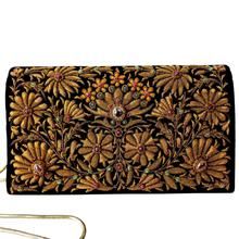 Ceremonial Robes, Modern Clutch, Bridal Clutch Bag, Statement Clutch, Embroidered Handbag, Floral Handbags, Floral Clutches, Velvet Clutch, Bridal Clutch