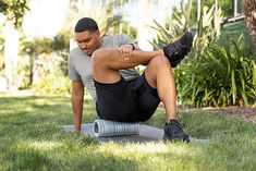 Their new secret weapon to undoing those knots in their back, hamstrings, shoulders, and beyond is lightweight and extra portable. Massage Therapy Tools, Muscle Massage, Foam Rollers, Roller Design, Trigger Point, Foam Rolling, Therapy Tools, Video Library, Trigger Points