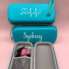 Personalized Stethoscope Case Nursing Student Birthday Gift Custom Travel Case EMS Medical Kit Name Gift RN Graduation Gift Nurse Thank You - Etsy Student Birthday Gifts, Personalized Stethoscope, Student Birthdays, Medical Kit, Nursing Student