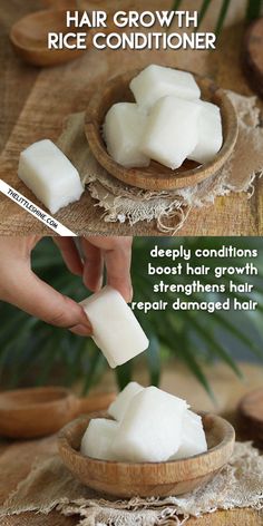 Hair Growth Conditioner, Healthy Natural Hair Growth, Oil For Hair Growth, Diy Shampoo, Boost Hair Growth, Oil For Hair, Rice Water, Homemade Hair Products, Healthy Natural Hair