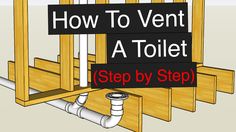 how to vent a toilet step by step