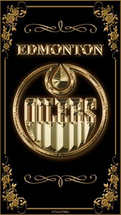 the cover to edmonton's queen's album, featuring an ornate gold frame