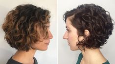 Short Curly Aline Bob, Short Curly Haircuts 2023, Curly Layered Bob, Medium Curly Haircuts, Choppy Bob