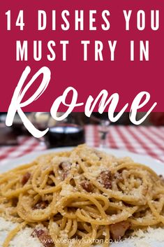 14 Dishes You Have to Try in Rome | Rome Food Guide Rome Italy Food, Roman Food, Rome Food, Traditional Dishes, Slow Cooked Beef, Italy Food, Italy Rome, How To Make Sandwich, Cured Meats