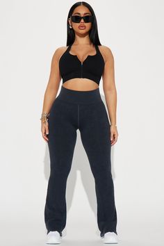 Available In Black And Brown. Flare Pant High Rise Ribbed Seamless Fabric Mineral Wash Stretch Disclaimer: Due To The Wash Process, Each Garment Is Unique. 95% Nylon 5% Spandex Imported | Mia Ribbed Seamless Flare Pant in Black size Medium by Fashion Nova High Waist High Stretch Seamless Yoga Pants, Ribbed Athleisure Yoga Bottoms, Full-length Ribbed Yoga Activewear, Full Length Seamless Solid Color Yoga Pants, Full-length Seamless Yoga Pants, Solid Full-length Seamless Yoga Pants, Full Length Solid Color Seamless Yoga Pants, Solid Color Seamless Full-length Yoga Pants, Ribbed Full Length Athleisure Activewear