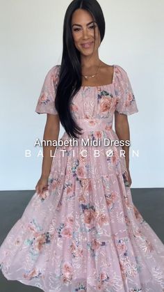 Introducing our ✨NEW✨ Bump-Friendly beauty, the Annabeth Midi Dress | Blush Floral🌸 Embrace the season in a dress that celebrates you and your growing bump🤰 Shop now and glow on, mama!🛍️ Cream Embroidery, Gold Cream, Semi Formal, Bump, Blush Pink, Blush, Midi Dress, Embroidery, Floral