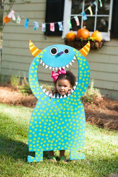 Toothy Monster Toss by TheWhimsyFactory on Etsy, $85.00 Shape Reference, Monster Cupcakes, Monster School, 1st Birthday Themes