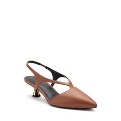 Kate – Almond Nineties Aesthetic, Feminine Shoes, Casual Heels, 2 Inch Heels, Casual Flats, T Strap, Nappa Leather, Latest Design, Designer Shoes