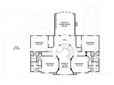 the first floor plan for this house