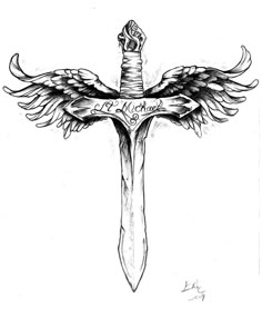 Masih Tattoo, Cross Swords Tattoo, St Michael Symbol Tattoo, Arcangel Michael Tattoo, St Michael The Archangel Tattoo, Swords With Wings Tattoo, St Michael Tattoo Back, Angel Swordsman Tattoo, Arc Angle Michael Tattoo