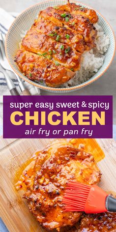 These tender, juicy chicken thighs, glazed with a delicious mix of sweet, tangy, and spicy flavors. Easy to make in an air fryer or pan with simple ingredients and minimal cleanup, this recipe deserves a regular spot in your dinner.