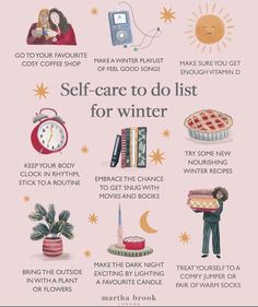 Winter Wellness, Hygge Life, Invest In Yourself, Self Care Activities, Winter Blues, Holidays Christmas, Winter Food, Christmas Aesthetic, Self Improvement Tips