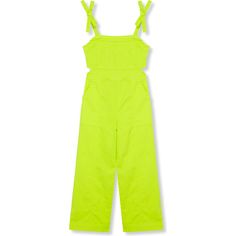 She'll look super chic in this twill jumpsuit, outfitted with side cutouts and bow-tied straps. A smocked back makes it an easy pull-on. | Habitual | Cutout Jumpsuit, Lime (Green, Size 14Y) | Maisonette collects the best children’s products from around the world (unlike Zulily, Etsy, The Tot, Farfetch Kids, Childrensalon, Crate and Kids, Kohls, Wayfair, Buy Buy Baby, Nordstroms, Mini Boden, J.Crew Factory, or PotteryBarn Kids), creating a curated shopping experience for you. Think of us as your shortcut to fashion for litte ones! Spring Solid Color Jumpsuits And Rompers With Tie Back, Spring Jumpsuits And Rompers With Tie Back, Spring Tie Back Jumpsuits And Rompers, Chic Jumpsuits And Rompers With Adjustable Straps For Spring, Spring Day Out Jumpsuits And Rompers With Tie Straps, Chic Cotton Overalls For Spring, Chic Cotton Jumpsuits And Rompers With Tie Straps, Spring Cotton Jumpsuits And Rompers With Tie Back, Spring Green Tie Back Jumpsuits And Rompers