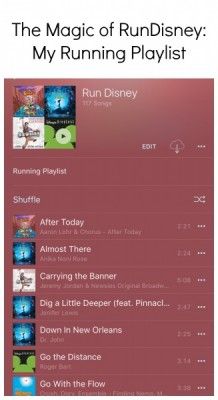 the magic of rundisney my running playlist is now available for iphone and ipad