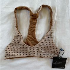 Acacia Kailua Mesh Clay Nwt Top Acacia Swimwear, Womens Swim, Mesh, Cream, Women Shopping, Color