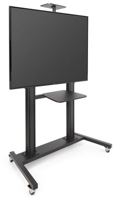 a flat screen tv sitting on top of a stand