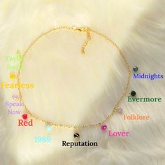 Taylor Swift Present Ideas, Taylor Swift Necklace, Taylor Swift Gifts, Swiftie Bracelets, Taylor Version, Bored Jar, Taylor Outfits