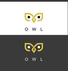 the owl logo has been changed to look like it is in yellow and black colors