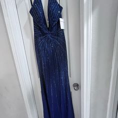 Suitable For Someone Tall Maybe 5.6 Feet And Over. Please Note: I Won’t Text Or Email Outside Poshmark Blue Long Dress For Night Out, Elegant Royal Blue Evening Dress For Night Out, Blue Sleeveless Gown For Night Out, Blue Floor-length Dress For Night Out, Blue V-neck Evening Dress For Cocktail, Blue V-neck Cocktail Evening Dress, Blue Long Evening Dress For Cocktail, Blue V-neck Gown For Cocktail, Blue Long Dress Gown For Cocktail