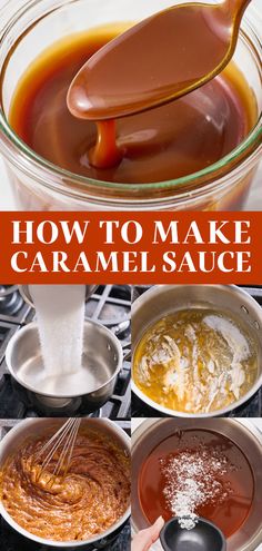 how to make caramel sauce in the oven