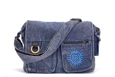 PuzzleStack’s Koshi Blue Stone-Washed Embroidered Laptop Bag is a very flexible bag, which looks equally amazing any way you wear it, shoulder or crossbody! Suitable for working professionals and students. Carry this sporty, yet casual-looking laptop bag anywhere! Having organizational features such as a large spacious main compartment and various pockets. Underneath the velcro flap opening, you will find a large zipper-closed pocket. Within the main compartment, there is another compartment for your valuables. In the front, you can find two small-sized pockets and one velcro side pocket. Express yourself with 5 different hand embroidered with thread designs to choose from! Not only is this bag sustainable and eco-friendly, but made of heavy cotton outside, lined with cotton inside, and st Casual Blue Embroidered Shoulder Bag, Casual Blue Embroidered Bag, Blue Embroidered Everyday Bag, Embroidered Blue Bag, Everyday Blue Embroidered Bags, Blue Embroidered Bag For Everyday Use, Blue Embroidered Bags For Everyday Use, Blue Embroidered Everyday Shoulder Bag, Everyday Blue Embroidered Shoulder Bag