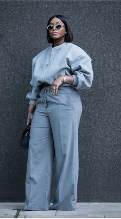 Street Style 2024 Summer Paris, Chic Comfy Outfits, Fall Outfits For Black Women, Work From Home Style, Affordable Streetwear, Outfits For Black Women, Look Plus Size, Classy Casual Outfits, Casual Chic Outfit