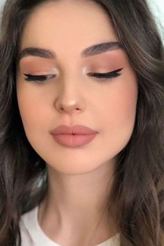 Eye Makeup Teknik Makeup, Light Makeup Looks, Soft Makeup Looks, Simple Makeup Looks, Nude Makeup, Makeup Looks Tutorial