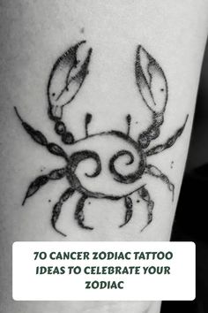 Explore 70 unique Cancer zodiac tattoo ideas to honor your astrological sign in a creative way. From delicate crab designs to watercolor moons, these tattoos are perfect for any Cancerian looking to showcase their personality and emotions through body art. Find inspiration for your next ink project and embrace your intuitive and sensitive nature with these beautiful tattoo designs. Whether you're a devoted horoscope follower or simply love the aesthetic of zodiac tattoos, these ideas are sure to Aiden Tattoo, Cancerian Tattoo For Women, Cancerian Tattoo, Zodiac Tattoo Ideas, Scorpio Zodiac Tattoos, Beautiful Tattoo Designs, Crab Tattoo, Glyph Tattoo, Hippie Tattoo