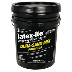 latexlite driveway filler sealer dura - sand mix for formulas