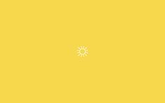 the sun is shining brightly against a yellow background