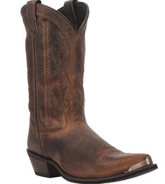 LAREDO Boots Laredo Men's Murphy Tan Leather Cowboy Boots 68475 Height Insoles, Laredo Boots, Dan Post Boots, Cowboy Boots Mens, Pointed Boots, Western Boots For Men, Western Style Boots, New Boots, Men’s Boots