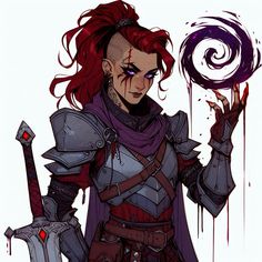 AI art Blood Hunter Character Art, Blood Character Design, Dhampir Character Art, Blood Hunter Dnd, Hunter Character, Vampire Oc, Blood Hunter, D D Character Ideas, Caracter Design