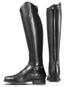 The latest version of the Tredstep Ladies' Donatello III Dress Boot focuses on rider comfort, supports movement and offers an improved fit that lasts. Perfect for every rider, this tall boot is a sophisticated member of Tredstep's celebrated Renaissance Collection.The Donatello III is a European design crafted from high-quality leathers. Featuring refined styling, it comes in a wide range of sizing options. It is made with a high-tensile stretch panel, a durable rear zipper and a Boot Tree, Womens Tall Boots, Used Saddles, Dress Boot, Womens Riding Boots, Tall Riding Boots, Dress Boots, Tall Boot, European Design