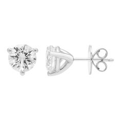 Timeless and sophisticated, these Evergreen Diamonds 14k white gold diamond stud earrings are sure to get noticed. Click on this JEWELRY & WATCHES GUIDE to learn about fit, styles, materials and more! Timeless and sophisticated, these Evergreen Diamonds 14k white gold diamond stud earrings are sure to get noticed. Click on this JEWELRY & WATCHES GUIDE to learn about fit, styles, materials and more! BENEFITS OF LAB-GROWN DIAMONDS Offer essentially the same physical, chemical and optical properties as mined diamonds. Lab-grown diamonds are larger, and offer a higher quality than mined diamonds of the same price. Each stone is conflict-free.FEATURES IGL certified Length: 9.1 mm Backings: post Nickel free Metal: 14k white gold Plating: rhodium Finish: polished Packaging: boxedDIAMOND DETAILS T Gia Certified Sterling Silver Earrings, Classic Formal Earrings With Tension Setting, Elegant White Gold Diamond Earrings With Tension Setting, Elegant White Gold Earrings With Tension Setting, Luxury Formal Earrings With Tension Setting, White Gold Sterling Silver Earrings With Tension Setting, Formal Silver Diamond Earrings With Tension Setting, Classic Sterling Silver Earrings With Tension Setting, Formal Earrings With Tension Setting