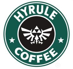 the logo for hyrule coffee