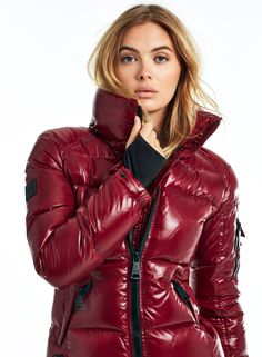 SAM. FREESTYLE Jacket Everyday Jacket, Quilted Puffer Jacket, A Signature, Human Rights, Puffer Jacket, Down Jacket, Red Leather Jacket, Cold Weather, Cool Girl