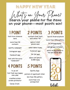 the new year's resolution is here to help you plan your next phone - most points win