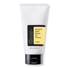 Advanced Snail Mucin Gel Cleanser - COSRX | Ulta Beauty Korean Face Wash, Advanced Snail, Soko Glam, Snail Mucin, Skin Care Cleanser, Facial Cleansers, Dry Sensitive Skin, Skin Essentials, Etude House