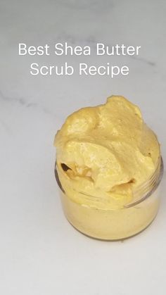 Shea Butter Scrub Recipe, Body Scrub For Glowing Skin, Benefits Of Sea Salt, Shea Butter Scrub, Shea Butter Body Scrub, Diy Shea Butter, Scrub For Glowing Skin, Butter Scrub