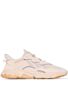 Adidas Beige Sneakers For Streetwear, Adidas Beige Sneakers With Laces, Adidas Beige Lace-up Sneakers, Beige Adidas Logo Lace-up Sneakers, Beige Adidas Lace-up Sneakers, Beige Lace-up Adidas Sneakers, Adidas Beige Sneakers, Adidas Ozweego, Nike Huarache