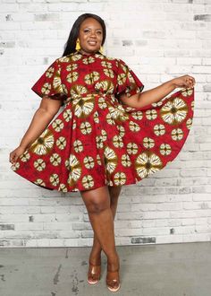 plus size dresses for women. Red dresses for women. African dresses African Shirt Dress, Dresses For Women Short, African Shirt, Dresses African, Red Shirt Dress, Short African Dresses, Dress Office, African Shirts, Cocktail Wedding