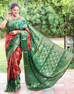 Type: Saree Saree Color: Green & Maroon Blouse Color: Green & Maroon Saree Length: 5.5 Mtrs Blouse Length: 0.80 Mtr Fabric: Art Silk Work: Zari Waving Care Instruction: Hand Wash Product Code: 61735 Maroon Saree, Maroon Blouse, Green Hand, Printed Sarees, Green Blouse, Blouse Length